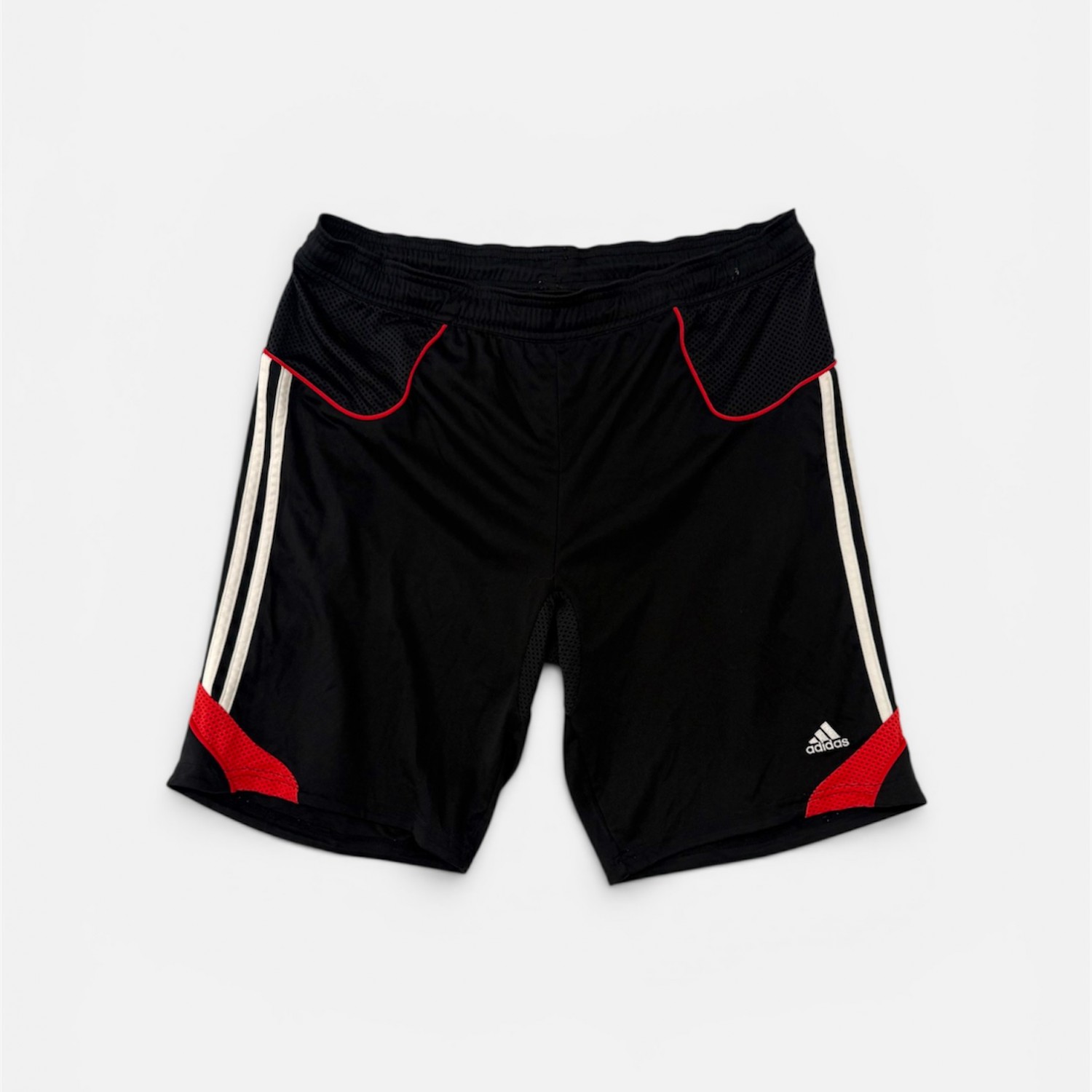 Adidas Ανδρική Αθλητική Βερμούδα ClimaCool Μαύρη/Κόκκινη – XL